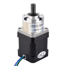STEPPERONLINE Nema 17 Geared Stepper Motor Gear Ratio 5:1 3D Printer Extruder Motor DIY CNC Robotics image 2