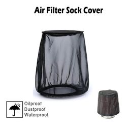 TCMI Air Filter Cover for Car Cold Intake, Dustproof Sock for Harley Touring, Universal High Flow Filters (S) image 2