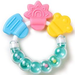 numum Silicone Teether - Green (Color and design may vary)-16