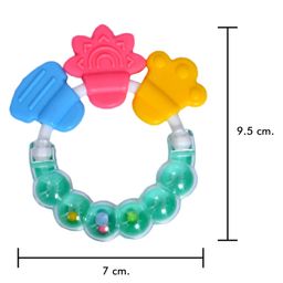 numum Silicone Teether - Green (Color and design may vary) image 3