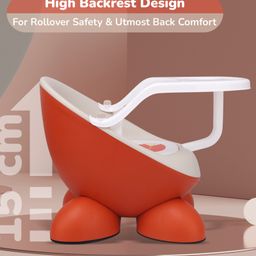 R For Rabbit Jelly Bean Booster Seat 2 in 1 Multi-Functional - Orange image 5