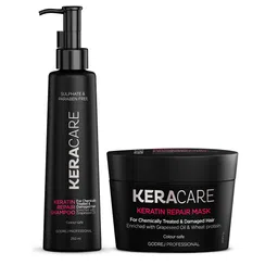 Godrej Professional Colour Safe Keracare Keratin Repair Mask 200g & Shampoo 250ml-52