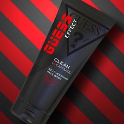 GUESS Men Grooming Effect Clean + Caffeine Rejuvenating Face Wash - 200ml-50