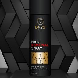 7 DAYS Men Luxury Hair Removal Spray For Pain Free Removal - 200ml-26