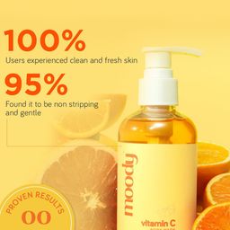 MOODY Moody Vitamin C Body Wash With Mandarin Orange & Fruit AHAs - 200ml image 3