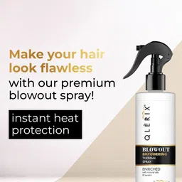 QLERIX Set Of 2 Blow Out Empowering Thermal Spray With Keratin - 200 ml Each image 5