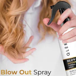 QLERIX Set Of 2 Blow Out Empowering Thermal Spray With Keratin - 200 ml Each image 4