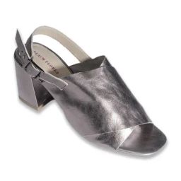 Peach Flores Women's Madeline Platinum Back Strap Sandals-34