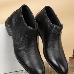 Teakwood Leathers Men's Black Formal Boots-image-23