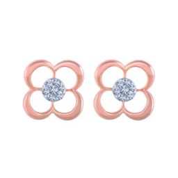 P.C. Chandra Jewellers 14 kt Gold & Diamond Earrings-image-92