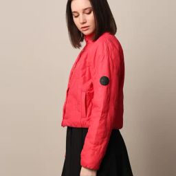 Only Red Regular Fit Puffer Jacket image 4