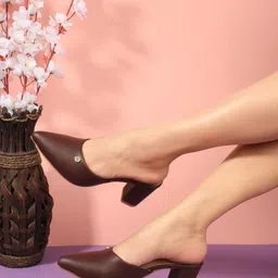 Carlton London Party Block Mules-picture-41