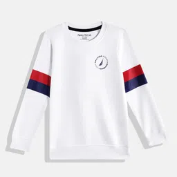 Nautica Boys Printed Detail Sweatshirt-picture-7