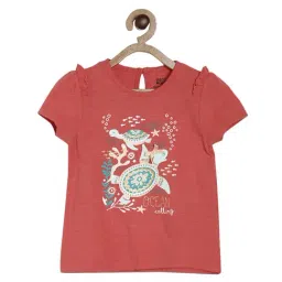 MINIKLUB Girls Red Printed Top-picture-23