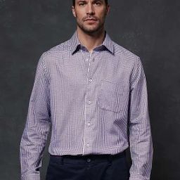 Rare Rabbit Purple Regular Fit Checks Shirt-image-38