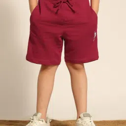 U.S. Polo Assn. Boys Red Cotton Shorts-picture-47