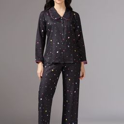 House of Comfort Women Printed Night suit-image-69