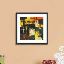 999store Multicolor Abstract Pattern Poster-9