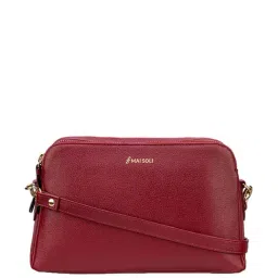 Mai Soli Emma Crossbody Medium Sling Bag - Berry-28