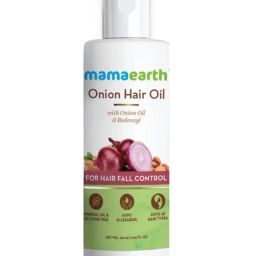 Mamaearth Onion Oil for Hair Regrowth & Hair Fall Control with Redensyl - 150 ml-image-85