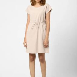 Vero Moda Beige Regular Fit Dress-image-37