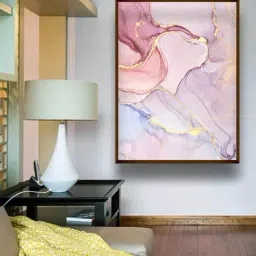 The Art House Abstract Multicolor Canvas Wall Painting-28