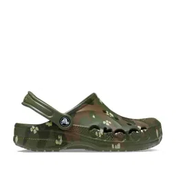 Crocs Men's Baya Army Green Back Strap Clogs-25