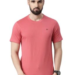 Force NXT Crimson Red Cotton Regular Fit T-Shirt-image-84