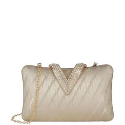 Globus Golden Textured  Clutch-picture-6