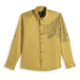 Charchit Boys Lemon Comfort Fit Shirt-picture-6