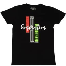 Dyca Kids Black Graphic T-Shirt-image-45