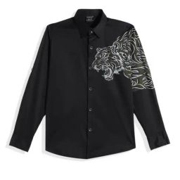 Charchit Boys Black Comfort Fit Shirt-image-41