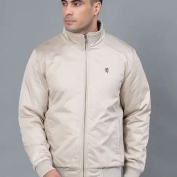 Red Tape Light Beige Regular Fit Jacket-image-82