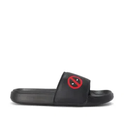 Ajile by Pantaloons Men Black Slides-image-8