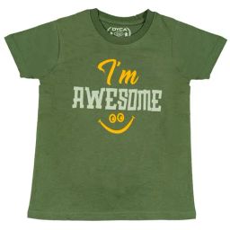Dyca Kids Olive Graphic T-Shirt-image-14