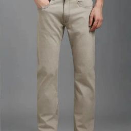 Louis Philippe Grey Cotton Slim Fit Jeans-image-49