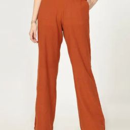 Saltpetre Timeless Orange Trouser in Organic Cotton-image-94