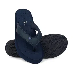 Yoho Men's Arch Support Navy Flip Flops image 5