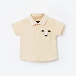 Juniors by Lifestyle Boys Beige Cotton Shirt-picture-21