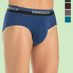 DAMENSCH Pack Of 5 Feel-Mint Mid-Rise Basic Briefs BR1048-MX2013-picture-18