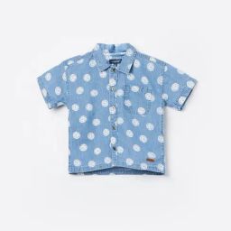 Juniors by Lifestyle Boys Blue Cotton Printed Shirt-picture-20