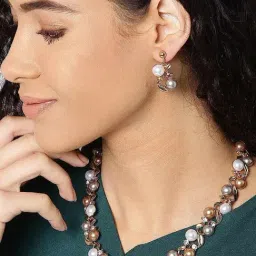 YouBella Stylish Latest Design Multi Color Jewellery Set-51