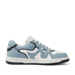 The Souled Store Men's Urban Blaze White & Blue Casual Sneakers-image-33