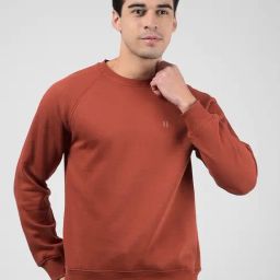 Numero Uno Rust Regular Fit Printed Sweatshirt-picture-14