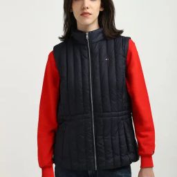 TOMMY HILFIGER Navy Regular Fit Puffer Jacket-picture-3