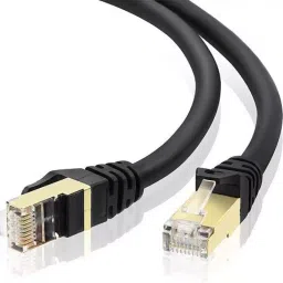 Techut 5mtr Cat 7 Flat Ethernet Cable 10GB Shielded (Stp) Lan Internet Network Cable Cat7-17