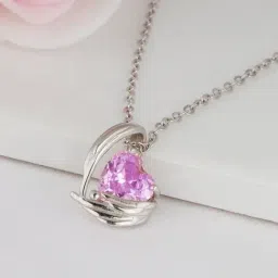 GIVA 92.5 Sterling Silver Angel Wings of Protection Necklace for Women-image-45