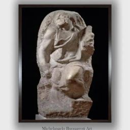 The Art House Black & White St. Matthew Wooden Framed Canvas Painting Wall Art-image-84