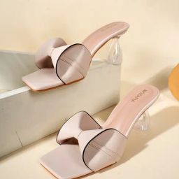 Mozafia Women's Cream Casual Sandals-image-59