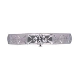 CKC Timeless Brilliance: White Gold Band Ring Set with Diamond-13